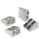 Wekoil Pencil Sharpeners Manual Twin Metal Dual Sharpening Blade Double Holes.... Fixed Price $6.82.