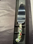 Sheffield England Cake Slicer Server Holly Design Christmas Holidays Wedding. Fixed Price $9.99.