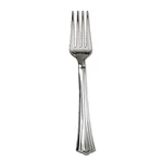 Wna 610155 Reflections Design Heavyweight Plastic Forks - Sl (600/CARTON) New. Fixed Price $53.02.