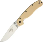 New Ontario Rat Ii Linerlock Desert Tan D2 ON8828DT 4" Closed. 3" Satin Finish. Fixed Price $51.61.