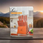 Imarku Knife Set, 16PCS Kitchen With Block High Carbon Stainless Steel. Fixed Price $60.00.