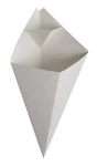 American Metalcraft SQFBCN10 White Square Cardboard Food Cones 5.5" Tapered 100. Fixed Price $21.90.