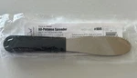 New Pampered Chef All-purpose Spreader, Stainless Steel, Serrated, Black, # 1641. Fixed Price $14.95.