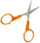 Fiskars 98087097J Curved Craft Scissors, 4 Inch, Steel And Orange Inches. Fixed Price $24.78.