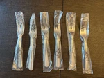 Lenox Flatware - Amber Hill Dinner Forks Set Of 6 New. Fixed Price $34.99.