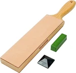 Sharpal 205H Leather Strop Kit 8"X3" W/ Compound & Angle Guide For Knife Razor. Fixed Price $37.89.