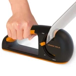 Orange Ninja 4-STAGE Knife Sharpener -kitchen & Serrated Ma.... Fixed Price $30.25.