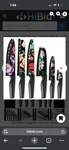 Astercook Knife Set 6 Piece Flower Kitchen Stainless Steel Blade Guards Black. Fixed Price $34.95.