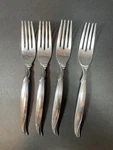 1847 Rogers Bros Is Flair Silverplate 7.5 Dinner Forks 1956 Set Of. Fixed Price $16.00.