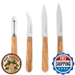 Opinel Essentials Kitchen Knife Box Set - Olive Wood. Fixed Price $100.57.