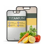Omroxa Titanium Cutting Board For Kitchen, 2-IN-1 Surface & Pp, Juic.... Fixed Price $45.41.