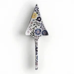 Anthropologie Dorotea Cake Server 11.25 Serving Utensil Ceramic Flowers Pie. Fixed Price $14.00.