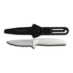 Dexter Russell Sani Safe 1/2" Utility Net Scalloped Knife W/SHEATH.15353. Fixed Price $24.95.