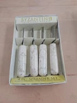 Creative Home Natural Champagne Marble Set Of 4 Pieces Cheese Butter Spreader.... Fixed Price $25.00.