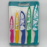 Cuisinart 11PC Marble Knife Set Cutting Board Blade Guards Unused. Fixed Price $9.99.