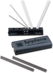 Spyderco Tri Angle Sharpmaker Premium Set Ceramic Stones Dvd -free-shipping. Fixed Price $91.49.