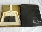 Aristocrat Crumber Set Brush Pan Plastic Vintage Nos W/box. Fixed Price $16.00.
