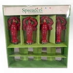 Supreme Housewares Lobster Spreaders Set 4 Stainless Cheese/butter Knives New. Fixed Price $9.50.