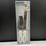 Simply Better Weddingstar White Cake Knife And Server Set Sku 4465. Fixed Price $32.30.