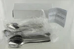 (12) Fortessa Catana Stainless Steel Espresso Spoon New. Fixed Price $25.50.