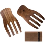 Acacia Salad Hands Tossing Serving Wooden Tongs Mixer Utensils 2 Pcs. Fixed Price $28.01.