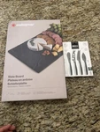 5 Piece Slate Board Set Rectangular Swissmar. Fixed Price $59.99.