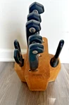 Hoffritz Signature Series Knife Set With Wooden Block See Description. Fixed Price $60.99.