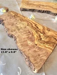 Edge Olive Wood Cutting Board, Rustic Cheese Charcuterie Board.. Fixed Price $69.99.