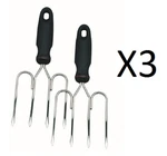 Norpro Grip-ez Turkey Lifters W/ Santoprene Handles, 2 Piece Set (3-PACK). Fixed Price $43.46.
