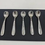 Fortessa 18/10 Salt Spice 3.5" Long Lot Of Spoons. Fixed Price $12.99.