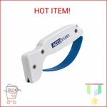 Accusharp Knife Sharpener, Ergonomic Comfortable Handle, Compact & Easy To Use,. Fixed Price $17.16.