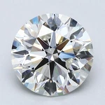 Natural Mined Diamond 2.81 Carat Cert. Agi Round Loose Color VVS2 Clarity. Fixed Price $50752.80.