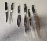 Mccook Knife Set, German Stainless Steel Kitchen 6PC. Fixed Price $40.00.