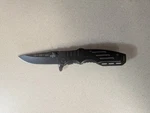 Grand Way Folding Pocket Knife 6681 440C Steel Black With 3.5 Blade. Fixed Price $11.47.