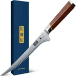 7 Fillet Knife, Japanese High Carbon Steel Boning W/red Sandalwood Handle. Fixed Price $46.79.