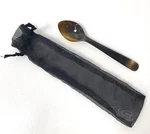 Small Horn Spoons With Net Bag - Set Of 2 Pieces. Fixed Price $12.00.