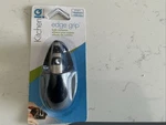 Kitcheniq 50009 Edge Grip 2-STAGE Knife Sharpener, Black, Coarse & Fine. Fixed Price $12.00.