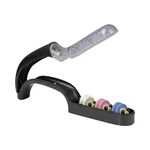 Kitchen Cutter Sharpener 3 Stage Anti-slip Handle Grinding Stone Garden. Fixed Price $21.86.
