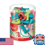 Maped Vivo 1 Hole Pencil Sharpener Pack Of 75 Assorted Colors 506300. Fixed Price $36.16.