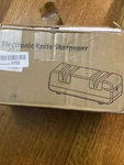 Narcissus Electric Knife Sharpener 90WATTS Model QN-M801. Fixed Price $50.00.