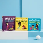 Tiny Theologians Board Book Bundle Set Of 3 God's Presence, Power & Knowledg. Fixed Price $29.99.