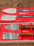 Vintage Mid Century Frontier Forge Cheese It Knife Server Set Nos. Fixed Price $25.99.
