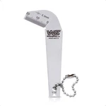 Weldingstop Drill Bits Gage 118 Degree Angle Sharping Gauge, Stainless .... Fixed Price $17.09.