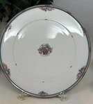 Christopher Stuart Y1008 Fruit Basket Bone China Cake Plate, 13" Diameter. Fixed Price $19.99.
