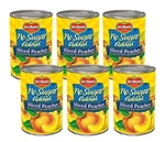 Del Monte No Sugar Added Sliced Peaches 14.5 Oz Pack Of 6 Canned Fruit Snack. Fixed Price $42.89.