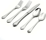 Oneida Curva 5 Piece Fine Flatware Set, Service For 1. Fixed Price $32.95.