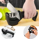 Knife Sharpener 3 Stage Professional Tungsten Kitchen Sharpening System Tool. Fixed Price $8.05.