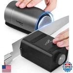 Longzon Zforge Electric Rolling Knife Sharpener Adjustable 10 25 Angles, Easy. Fixed Price $73.31.