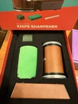 Hakken Rolling Knife Sharpener With Diamond Sharpening Stone For Kitchen. Fixed Price $40.00.