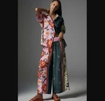 New Full Anthropologie The Somerset Pull On Pants + Silky Surf Shirt. Fixed Price $199.99.